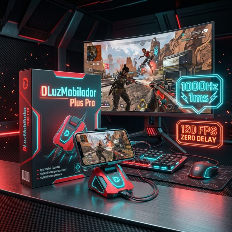 DLuzMobilador Plus Pro - Capa Oficial Gamer