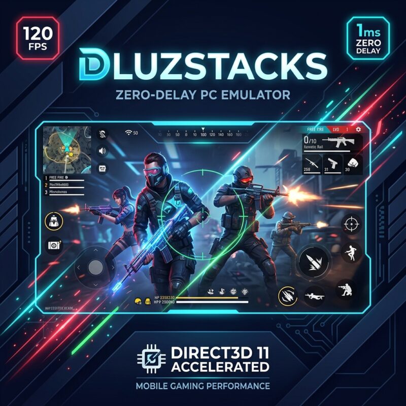DLuzStacks Pro - Emulador Mobile Zero Delay Direct3D 11